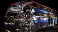 Four dead, 27 injured in violent head-on bus-truck collision on Jaipur
