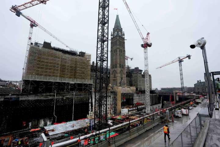 Push under way to get more Canadian steel into Centre Block overhaul