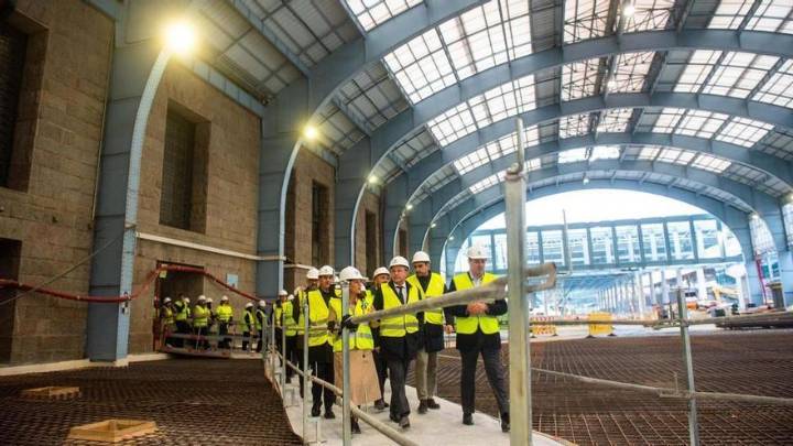 La nueva estación de tren de A Coruña abrirá sus puertas a finales de 2026