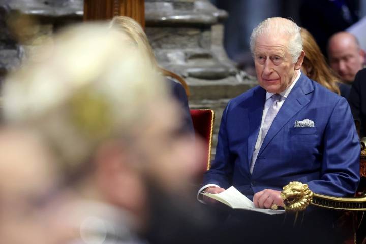 King Charles III says his cancer treatment is being reduced as he promotes benefits of screening
