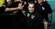 World Darts Championship star was forced into surgery after football hooligan attack