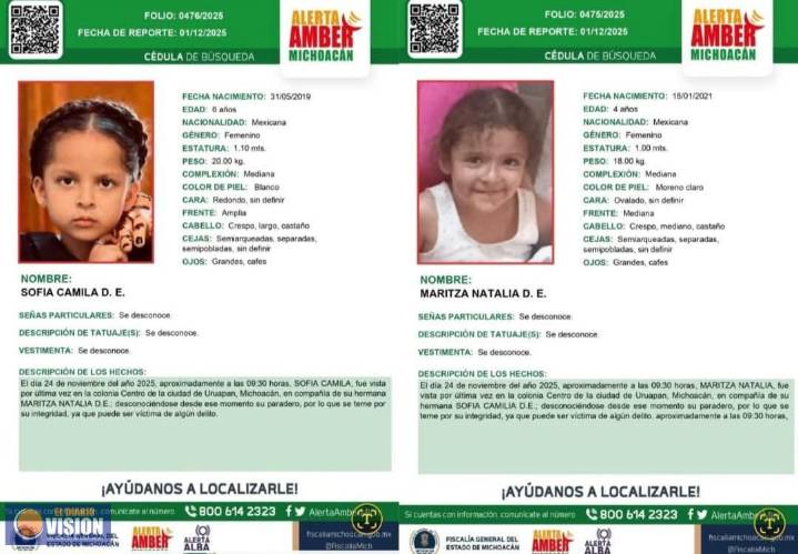 Siguen desaparecidas, hijas de madre víctima de feminicidio