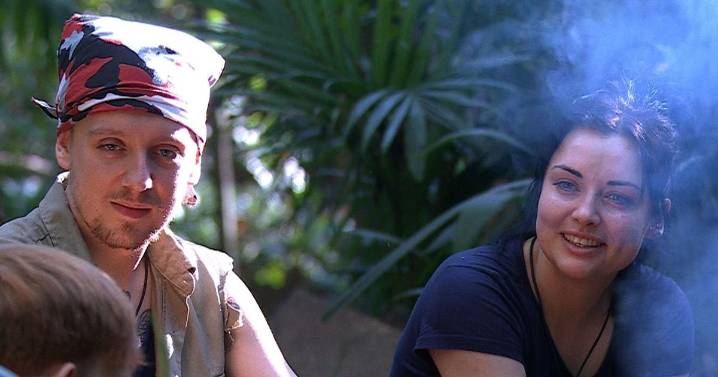 I'm A Celebrity's Shona McGarty and Aitch reunite at wrap party after denying romance