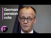 German Parliament to Vote on Key Pension Bill