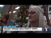 Families brave freezing temperatures for Belton's sixth annual Holiday Light Parade
