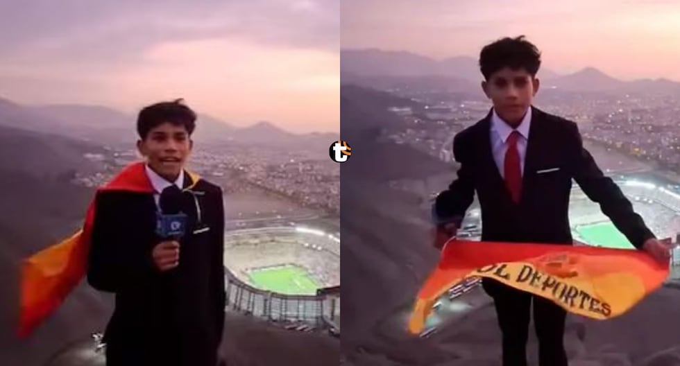 ¡Narró la final desde un cerro! La historia del jovencito que con un celular conquistó a miles: “Me estaba quedando sin aire” A sus 15 años, Cliver Huamán —Pol Deportes— viajó desde Andahuaylas para n