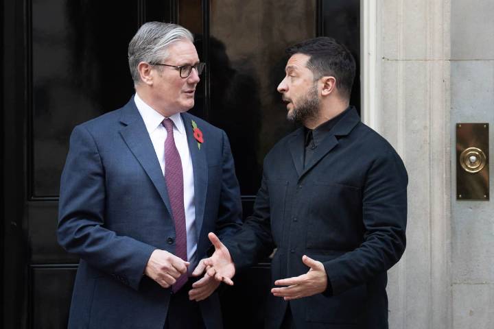 Starmer to meet Zelensky in Downing Street as Ukraine peace talks continue