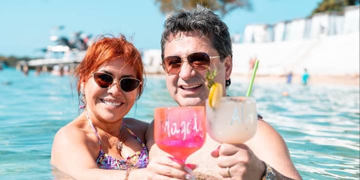 Magaly Medina celebra nueve años de matrimonio cantando “Un día de suerte” junto a Alfredo Zambrano en sus redes sociales