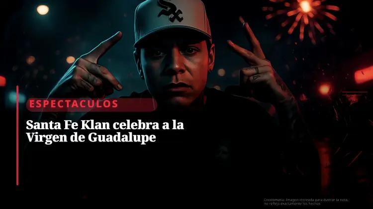 Santa Fe Klan celebra con devoción pero enfrenta altercado durante homenaje a la Virgen