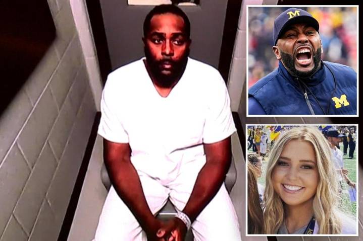 Ex-Michigan football coach Sherrone Moore told mistress he was going to make her watch him kill himself: 'My blood is on your hands'