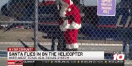 Santa makes appearance at Northwest Texas with Lifestar helicopter ride