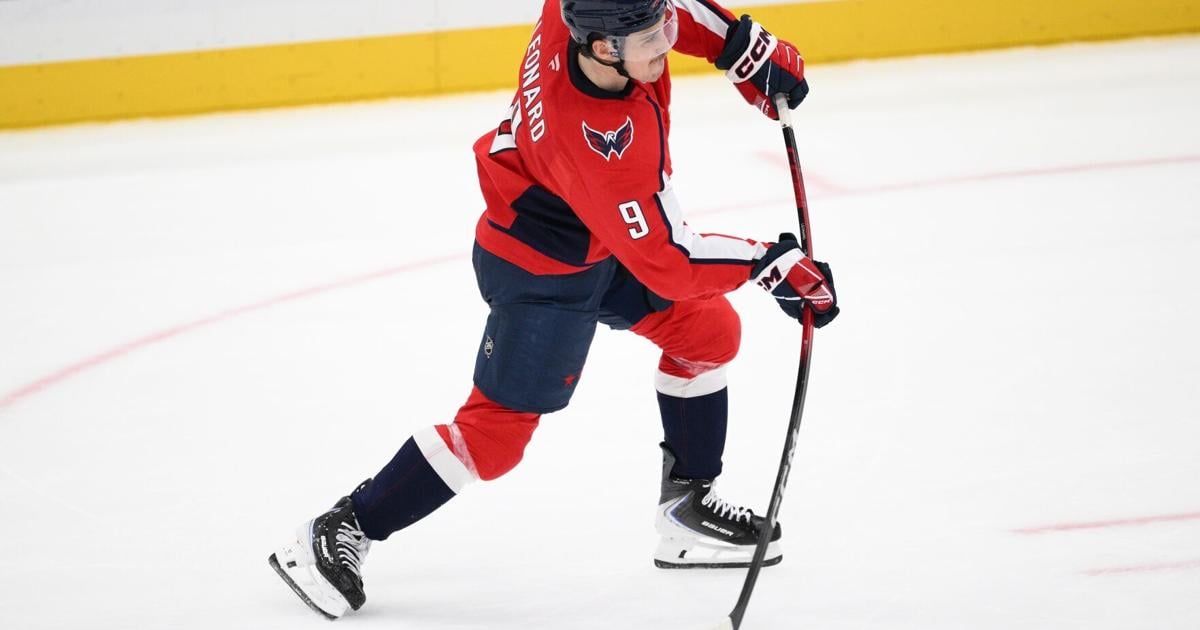 Capitals rookie Ryan Leonard ‘just has it,’ and he gave it to the Sharks