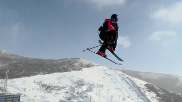 Watch Birk Irving talk about skiing halfpipe