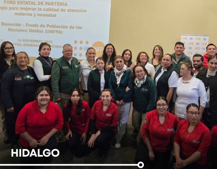 IMSS Bienestar Hidalgo fortalece la atención materna y neonatal con modelo de partería