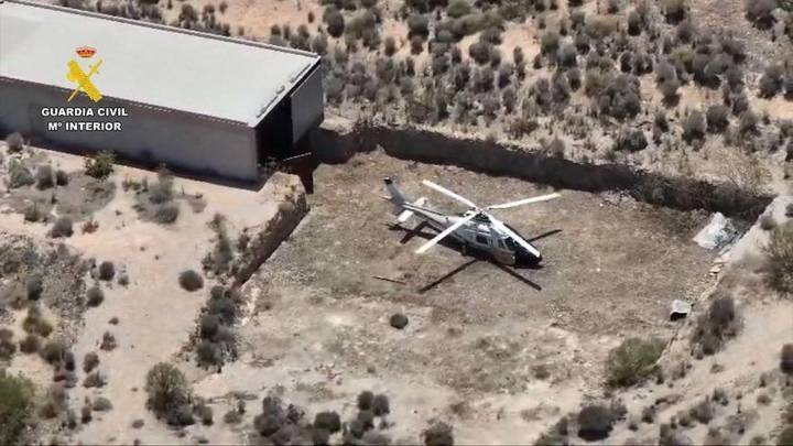 Cae una red que introducía hachís desde Marruecos utilizando helicópteros