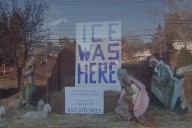 Boston Archdiocese calls for removal of ‘ICE was here’ sign from nativity scene