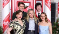 Michelle Pfeiffer Poses with Her Christmas Movie Family at ‘Oh What Fun’ NYC Premiere! | Chloe Moretz, Denis Leary, Devery Jacobs, Dominic Sessa, Felicity Jones, Gwen Stefani, Havana Rose Liu, Michell
