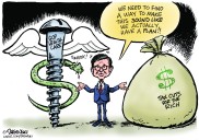 Cartoonist’s take: Republican healthcare plan