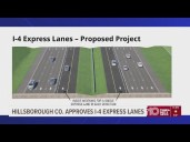 Hillsborough officials approve creation of express lanes on I
