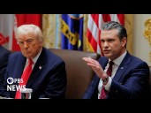 WATCH: Hegseth says commanders overseeing alleged drug boat strikes have 'done the right things'