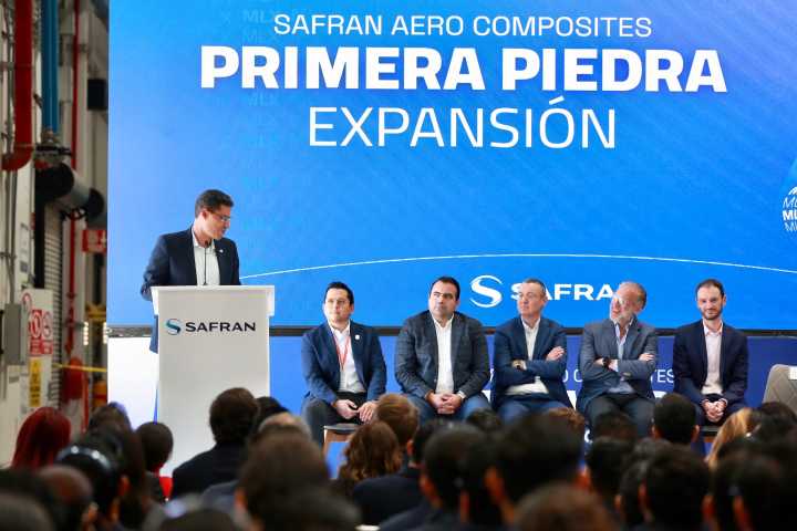 Safran inicia ampliación de su planta en Querétaro Aero Composite