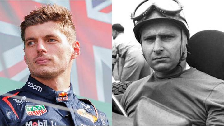La increíble marca de Fangio que alcanzaría Verstappen si gana el campeonato de Fórmula 1