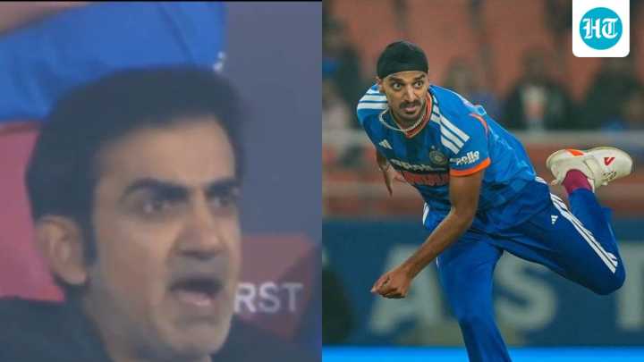 Gambhir explodes in dugout after Arshdeep bowls 7 wides in chaotic over