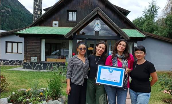 Reconocimiento a Lago Puelo por su participación en el programa MUNA