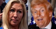 Trump calls Marjorie Taylor Greene's views "those of a very dumb person"
