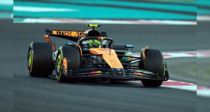 Domina Norris la práctica 2 del GP de Abu Dhabi