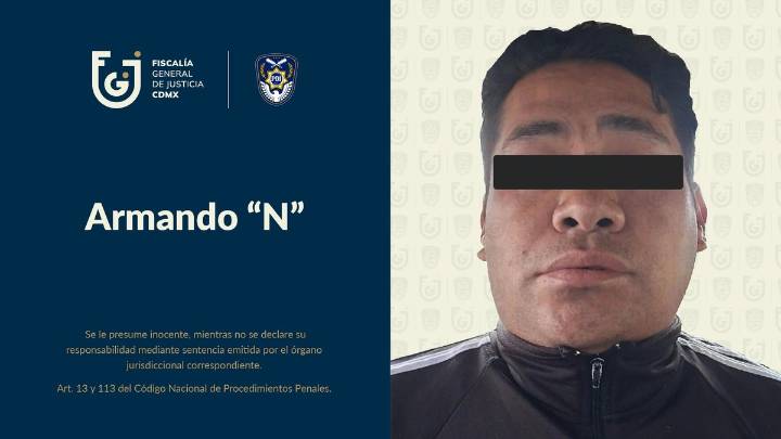 Detienen a presunto feminicida en Milpa Alta