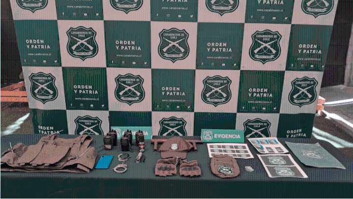 Hombre es detenido por cometer robos usando ropa similar a la de Carabineros