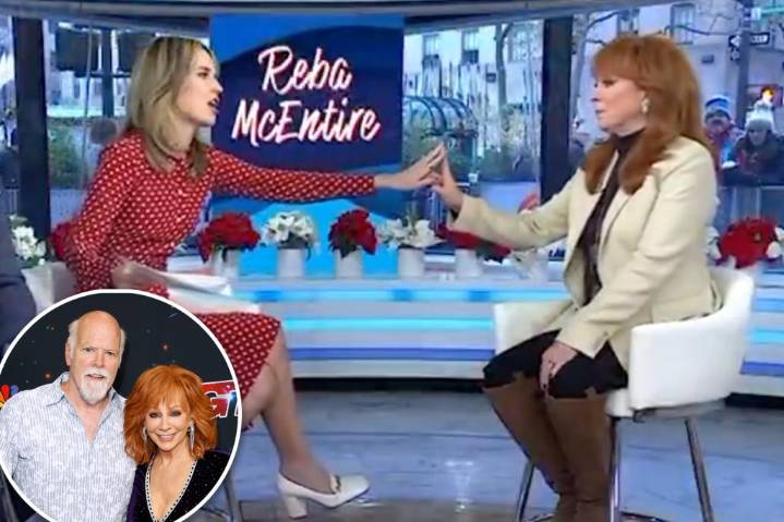 Reba McEntire corrects Savannah Guthrie on live TV over Rex Linn question