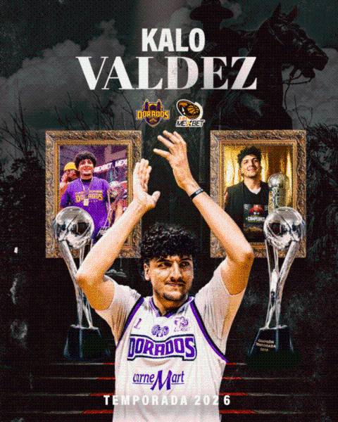 RICARDO VALDEZ SUMARÁ UNA TEMPORADA MÁS CON LOS DORADOS