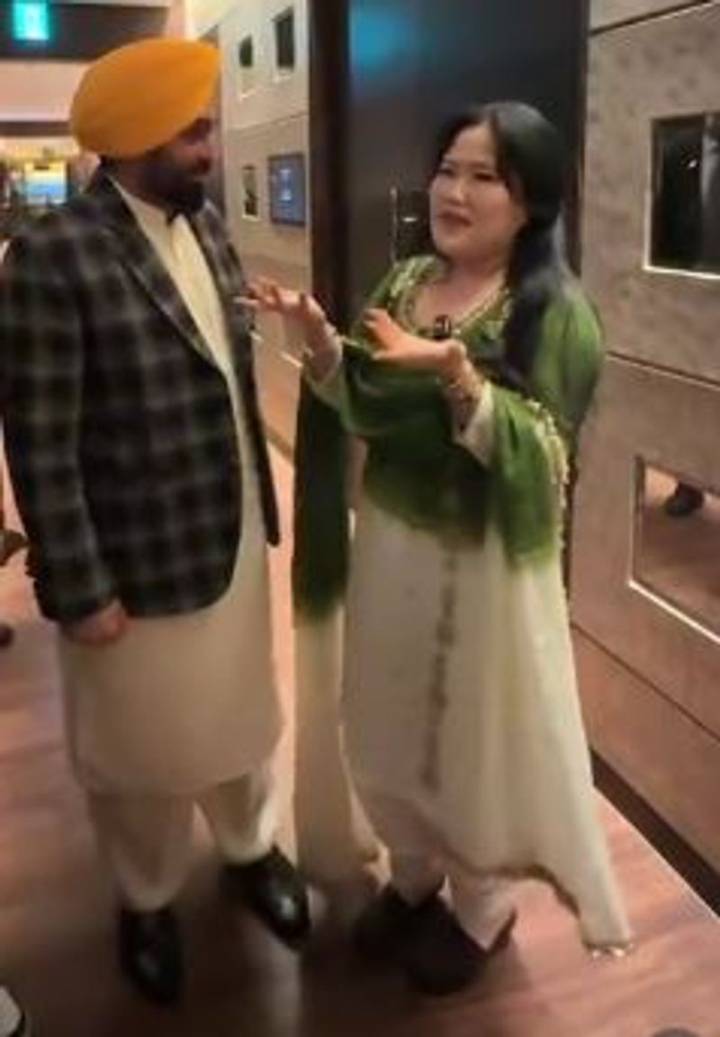 'Korean Punjaban' leaves Bhagwant Mann speechless; Punjab CM says 'our identity'