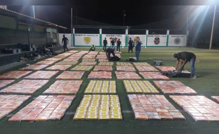 Incautan en Sullana 3,4 toneladas de cocaína del Vraem