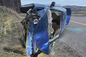 Two women sent to hospital after car hits deer near Century High School