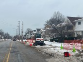 Enbridge Gas Ohio replacing lines on Lakewood’s Bunts Road