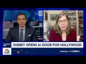 Disney feels like they're making a market leader move with OpenAI: Variety's Cynthia Littleton