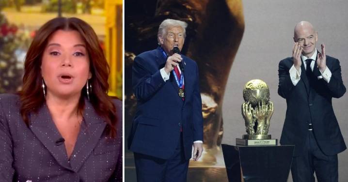 'The View' Stars Joke FIFA Gave Donald Trump a New Award to 'Keep Him Happy and Entertained' Like a '3