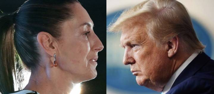 Sheinbaum y Trump se verán cara a cara por primera vez