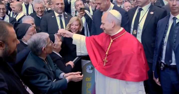 Pope Leo visits Lebanon, urges leaders to embrace peace