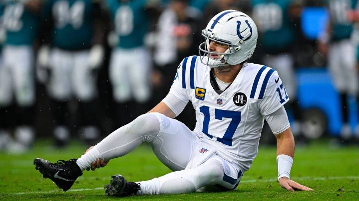 Colts QB Daniel Jones could be out for the season with a right Achilles tendon injury