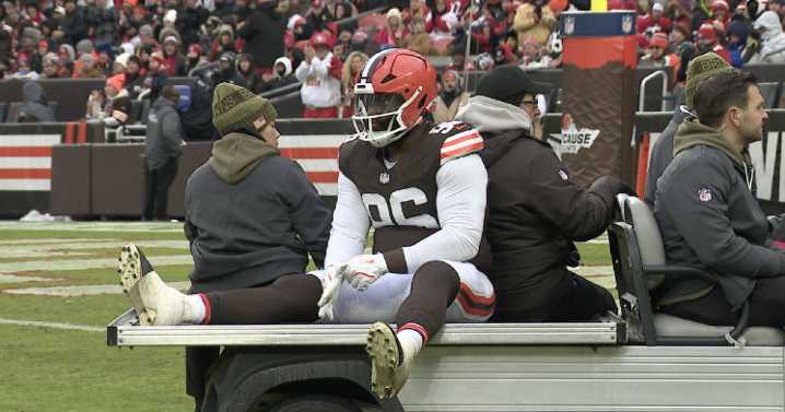 Browns DT Maliek Collins out for season with injury amid career