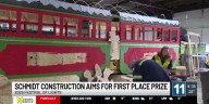 Local construction company aims for first place in 2025 Festival of Lights Parade