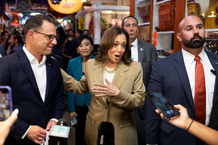 ‘Complete and utter bull---t’: Dem 2028 hopefuls at war as Shapiro tears into Kamala Harris
