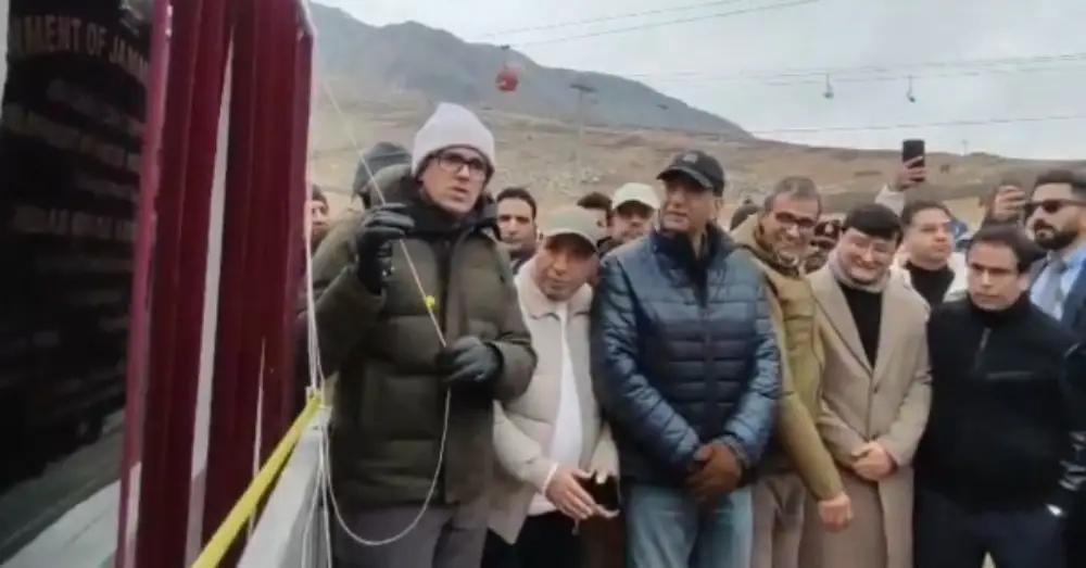 CM Inaugurates World’s Highest Rotating Restaurant in Kashmir