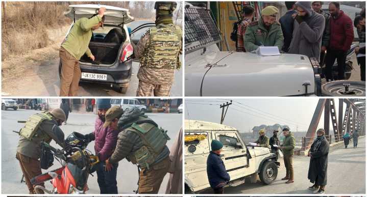 J&K Police Conducts Special Drive To Prosecute Vehicles Plying Without Valid Documents