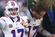 Josh Allen Throws Up During Bills