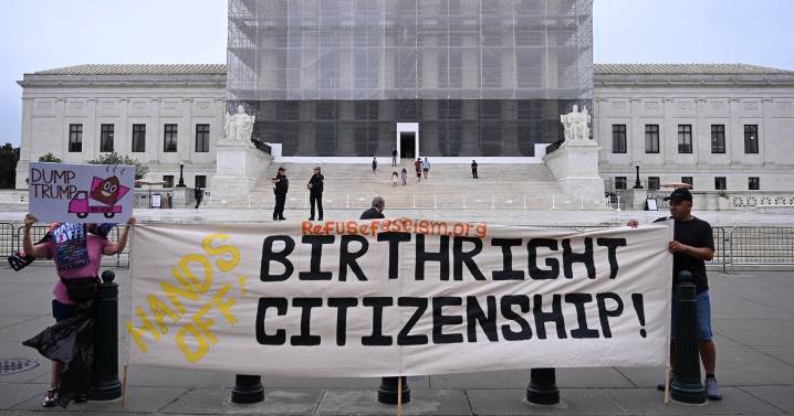 Supreme Court agrees to decide constitutionality of Trump's plan to end birthright citizenship
